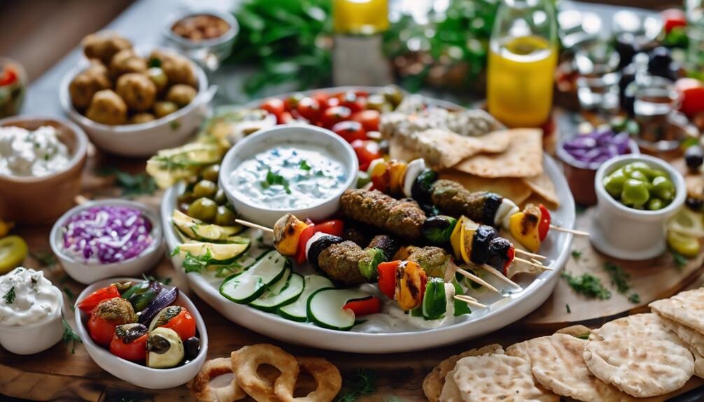 tzatziki dip side dishes