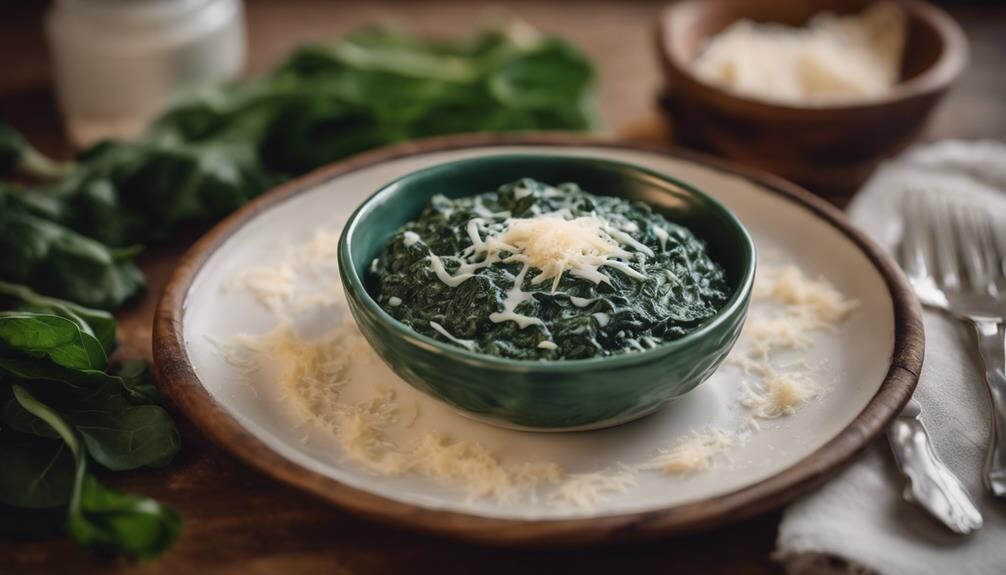 vegan creamed spinach recipe