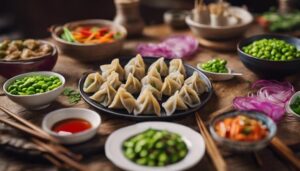 vegan dumpling side dishes