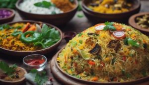 vegetable biryani side dishes