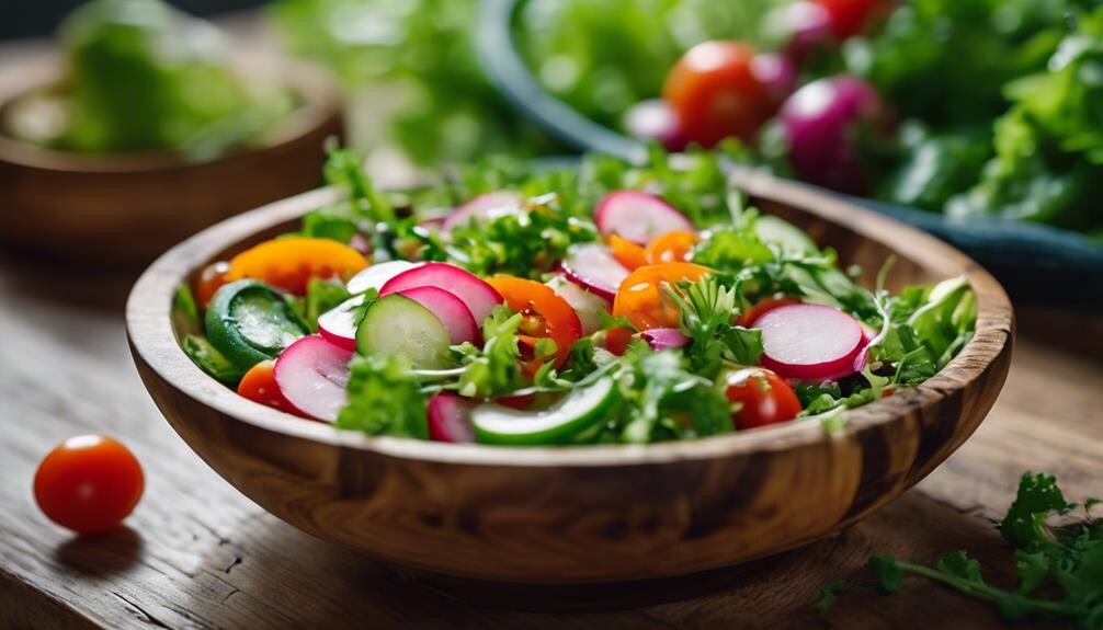 vibrant summer vegetable dish