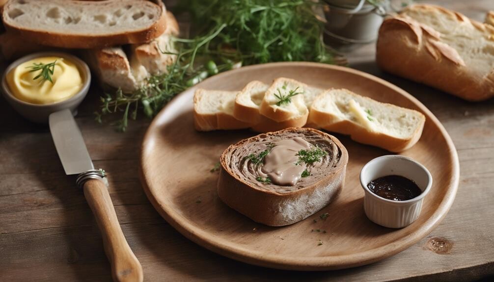 warm crusty baguette loaf