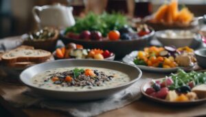wild rice soup pairings