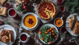 winter quiche side dishes